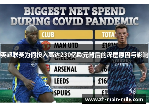 英超联赛为何投入高达230亿欧元背后的深层原因与影响